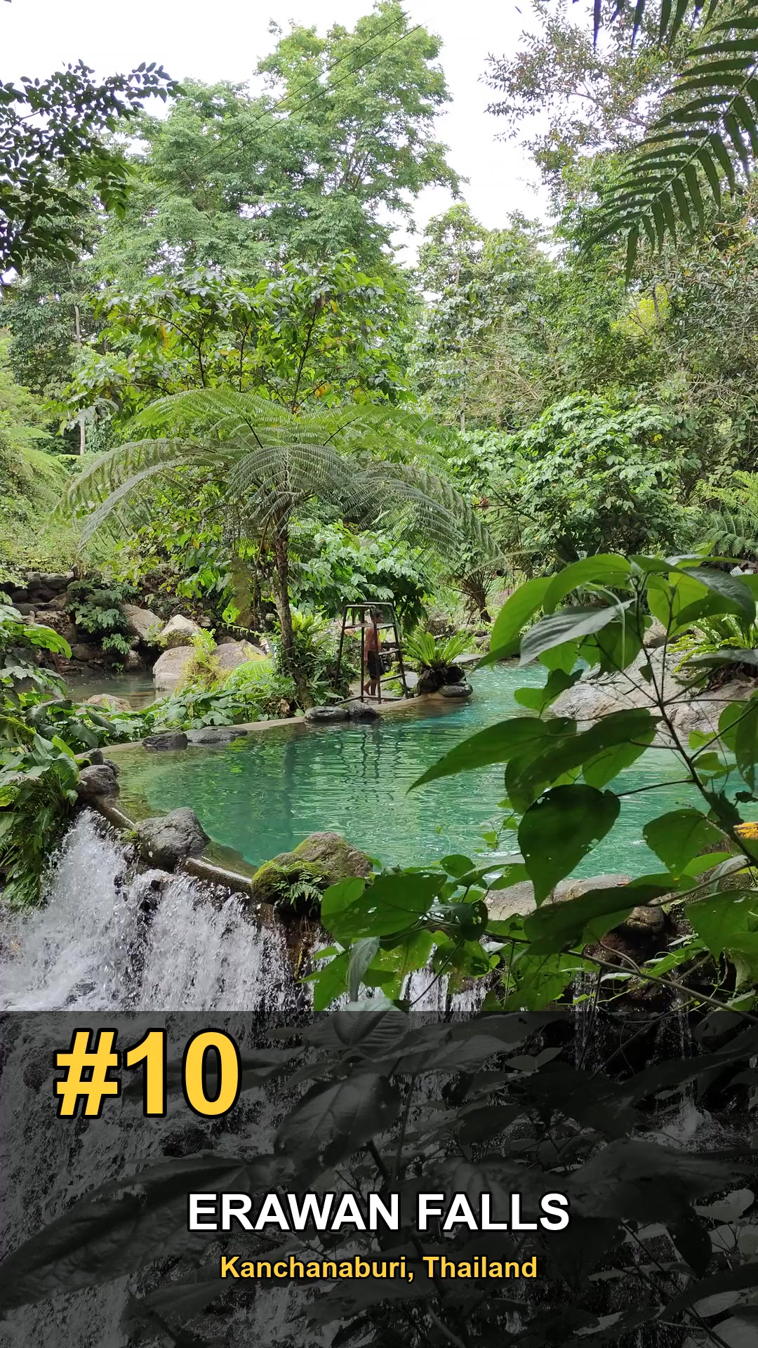 Top 10 Rainforest Waterfall Paradises You Must See 🌿💦 #shorts