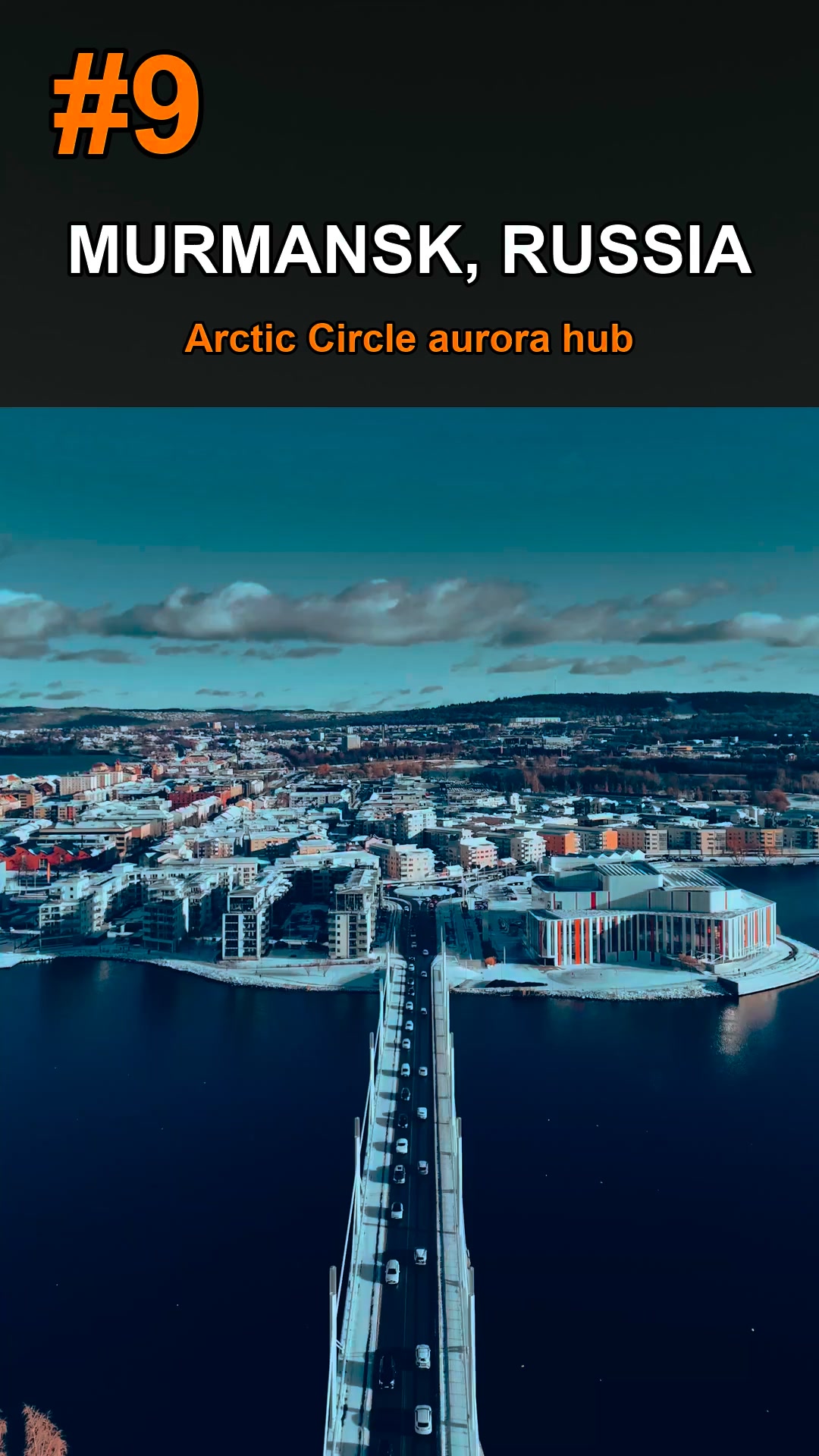 TOP 10 Places to See the Aurora Borealis 🌌 Northern Lights Bucket List #shorts