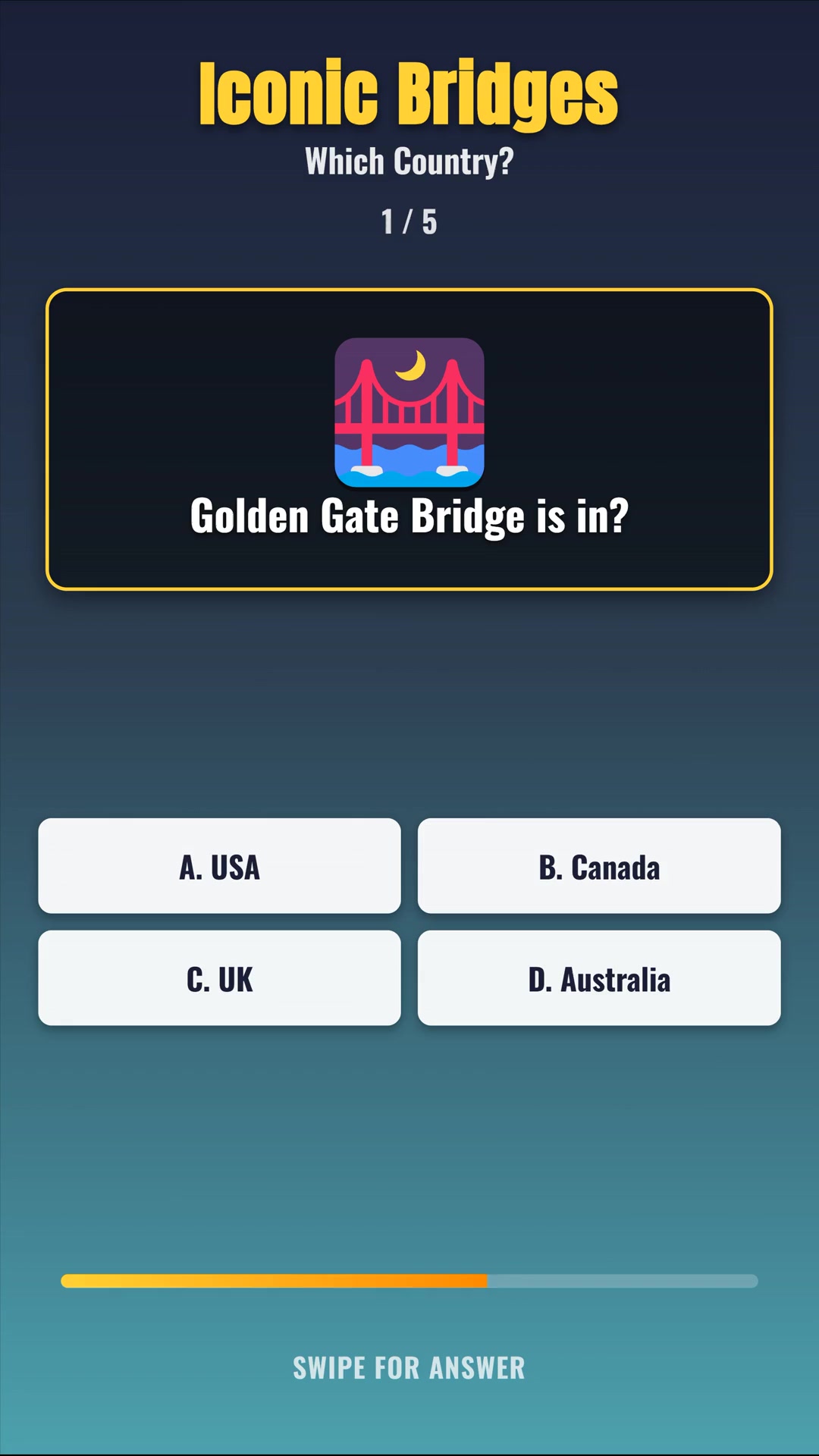Iconic Bridges Quiz: Guess the Country! 🌉 Can You Score 5/5?