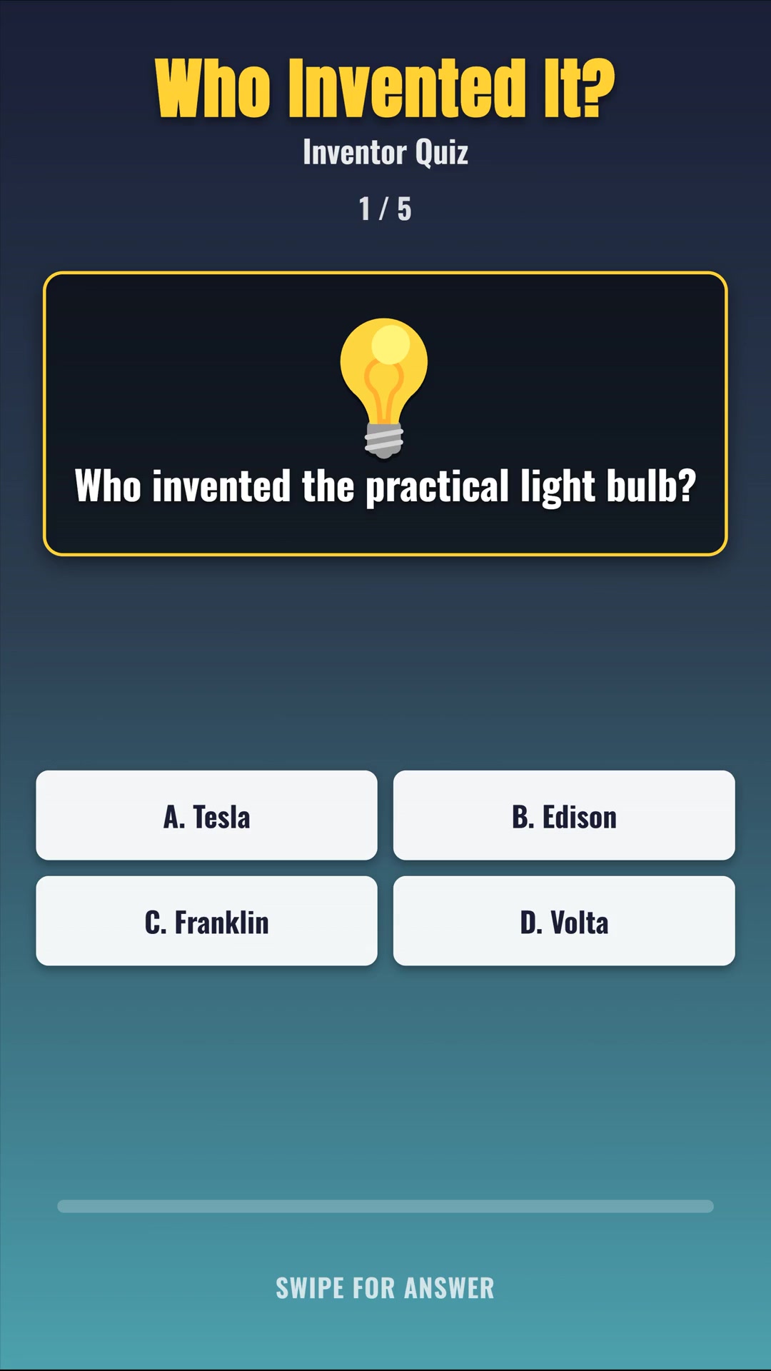 Inventor Quiz: Who Really Invented It? 5 Genius Questions! 💡📞