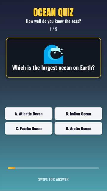 Pacific or Atlantic? 5 Ocean Questions Most People Get Wrong 🌊 #shorts