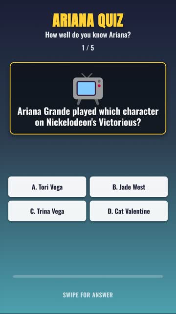 The Ultimate Ariana Grande Trivia Challenge 🎤 #shorts