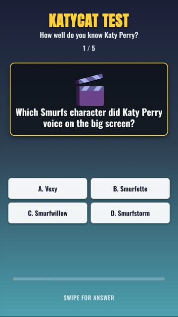 Are You a REAL KatyCat? 5 Katy Perry Questions Only True Fans Get Right 🎤 #shorts